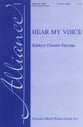 Hear My Voice SSAATB choral sheet music cover